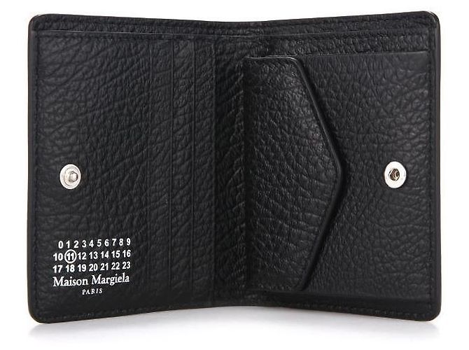 Maison Martin Margiela Stitch Grain Wallet Black - view 7