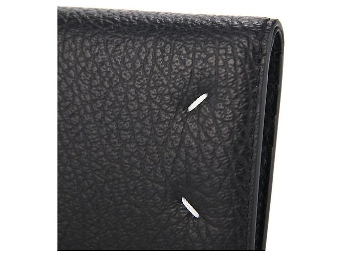 Maison Martin Margiela Stitch Grain Wallet Black - view 8