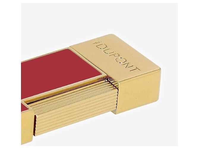 St Dupont Accendino Twigi Burgundy Gold Rosso - vista 8