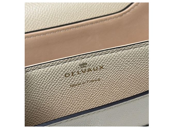 Delvaux Borsa a Spalla Ringo Beige Marrone - vista 10