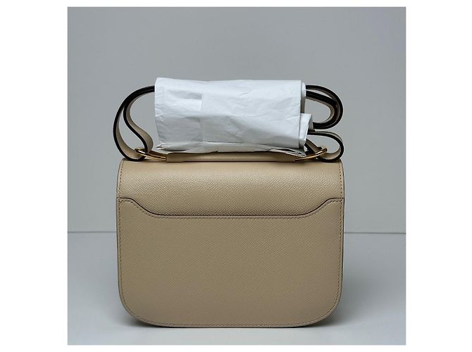 Delvaux Borsa a Spalla Ringo Beige Marrone - vista 12