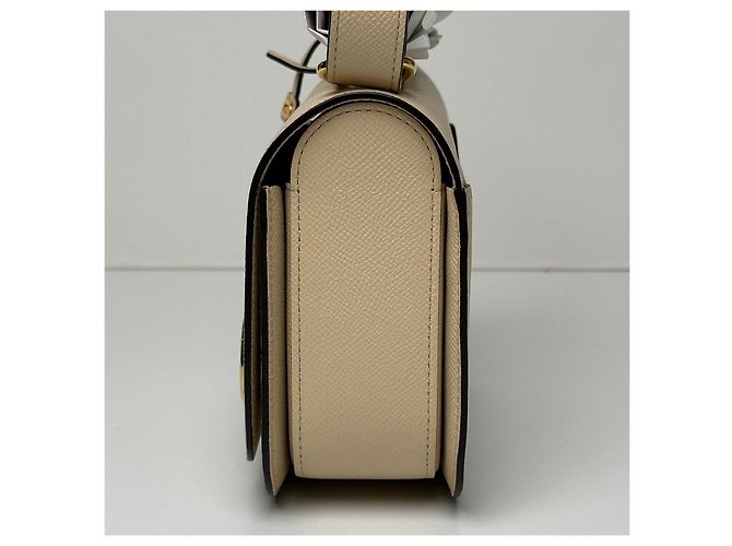 Delvaux Borsa a Spalla Ringo Beige Marrone - vista 4