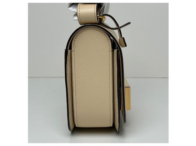 Delvaux Borsa a Spalla Ringo Beige Marrone - vista 5