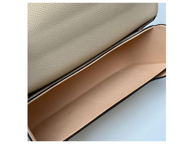 Delvaux Borsa a Spalla Ringo Beige Marrone - vista 9
