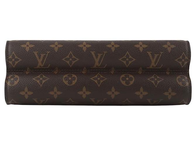 Louis Vuitton Borsa a tracolla con patta Monogram Python Biguato Gold Chain Nero - vista 6
