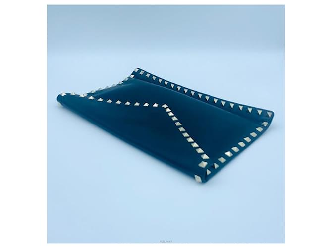 Valentino Clutch Rockstud Nero - vista 3