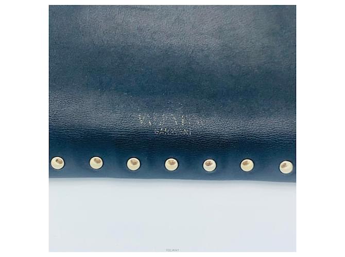 Valentino Clutch Rockstud Nero - vista 7