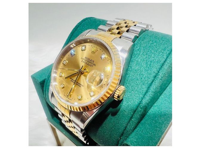Orologio da uomo Rolex Datejust Diamond Combination Multicolore - vista 3