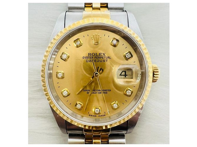 Orologio da uomo Rolex Datejust Diamond Combination Multicolore - vista 7