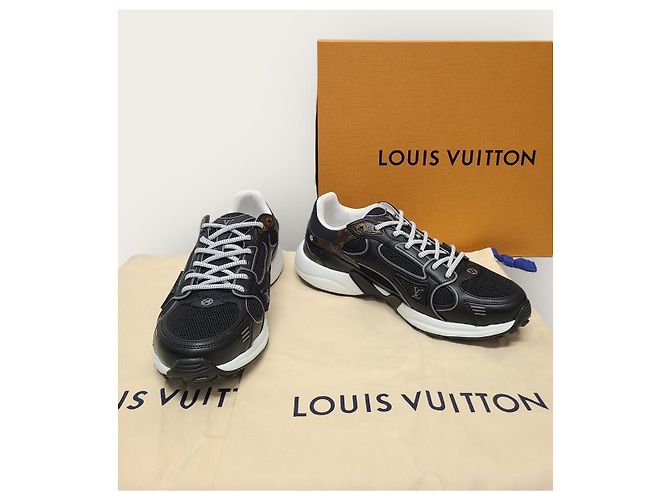 Louis Vuitton Sneakers Olympia Monogram LV Nere Nero - vista 8