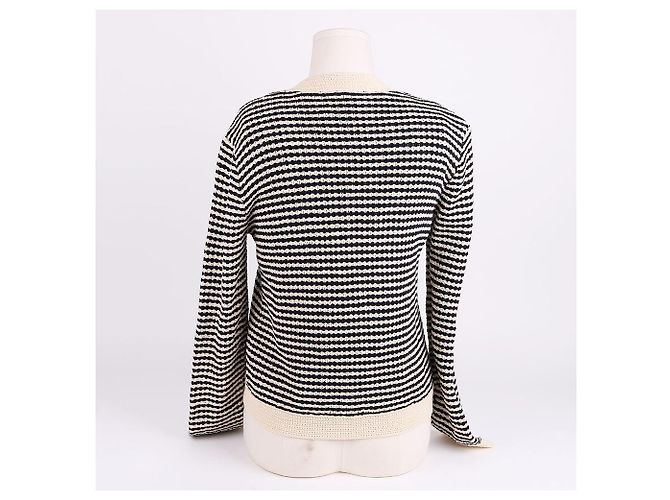 Tory Burch Kendra Crochet Cardigan XS Weiß - Ansicht 4