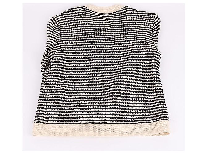 Tory Burch Kendra Crochet Cardigan XS Weiß - Ansicht 7