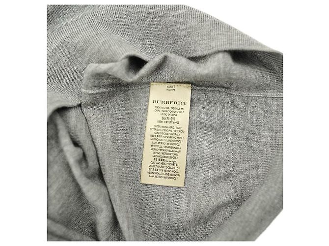 Burberry Suéter de lana BEMPTON en Gris Castaño - vista 11