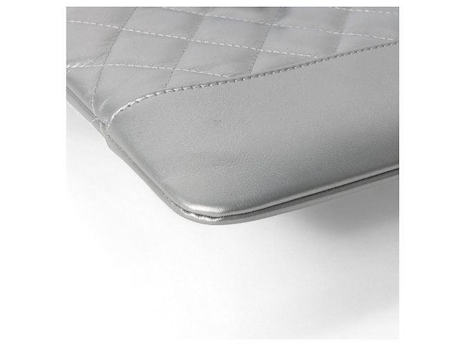 Chanel Clutch Gabrielle New Argento - vista 6