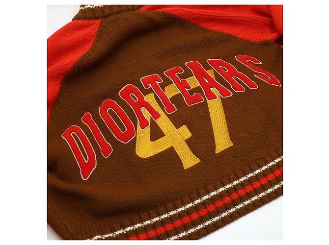 Dior Giacca blouson in jersey di lana e cashmere con balze per uomo Multicolore - vista 8