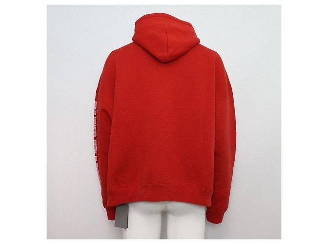 Balenciaga Sudadera de forro polar Red Artwork para hombre T-Shirt - vista 4
