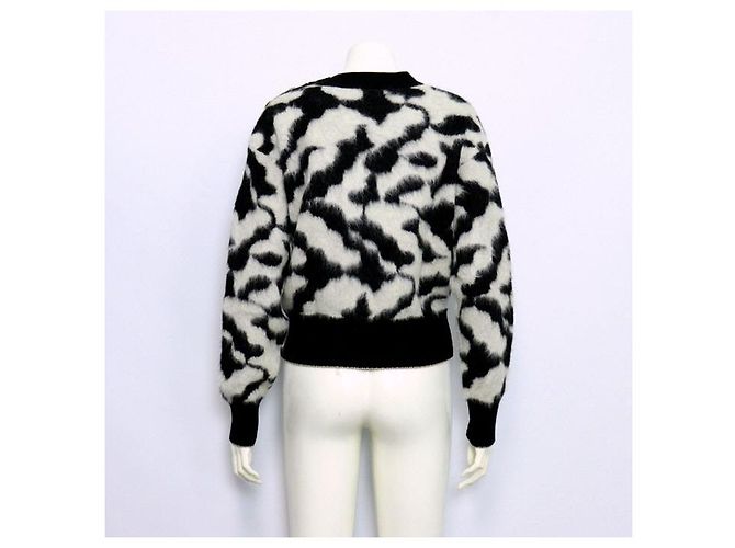 Chanel Pulóver de punto de alpaca para mujer Blanco - vista 4
