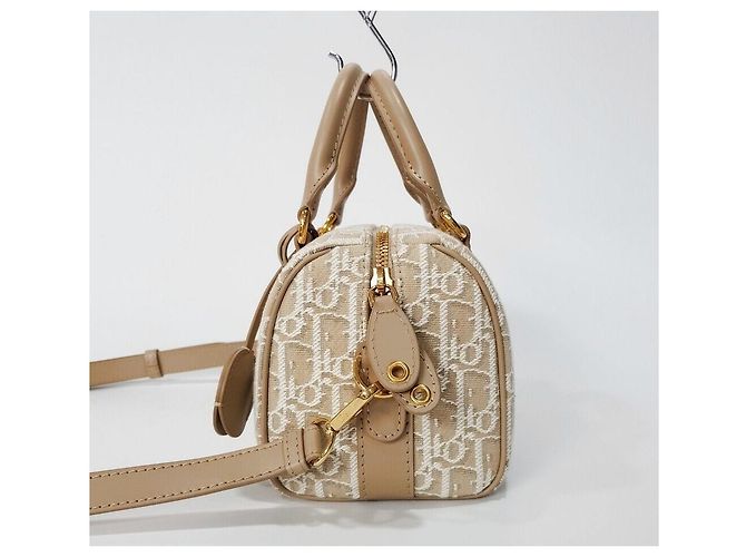 Dior New Groove Oblique Jacquard Natural Multicolore - vista 4