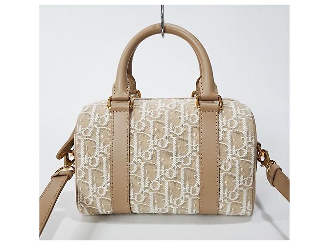 Dior New Groove Oblique Jacquard Natural Multicolore - vista 5