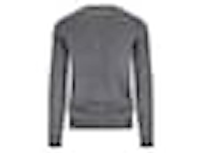 Comme Des Garcons Wollstrickjacke mit goldenem Herz-Patch Braun - Ansicht 2
