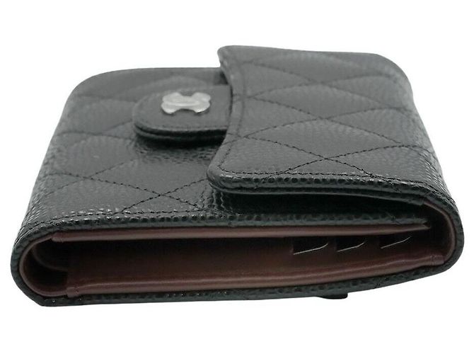 Chanel Cartera Caviar Negro - vista 3