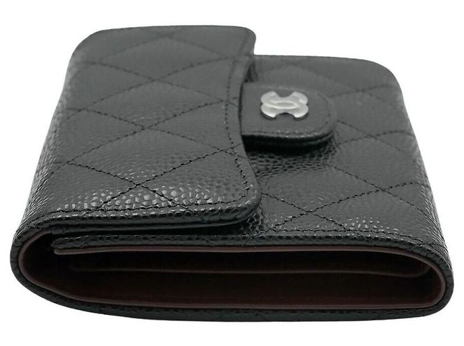 Chanel Cartera Caviar Negro - vista 4