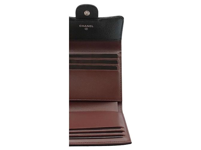 Chanel Cartera Caviar Negro - vista 5
