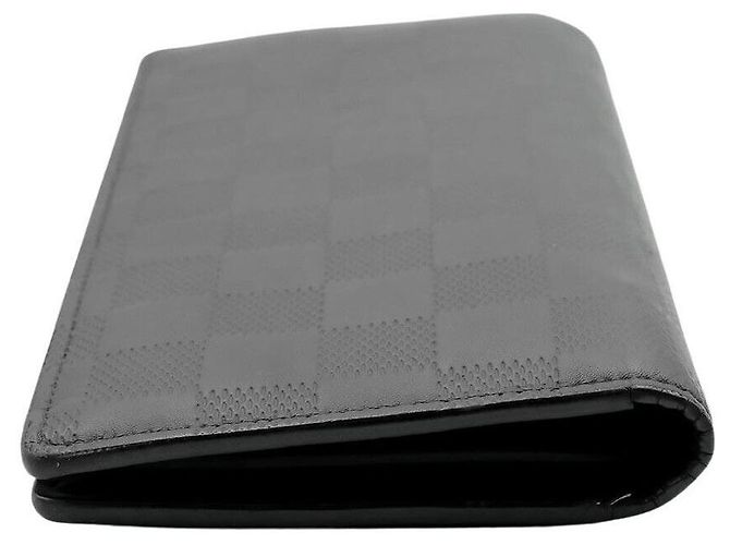 Louis Vuitton Damier Infini Brazza Wallet Black - view 4