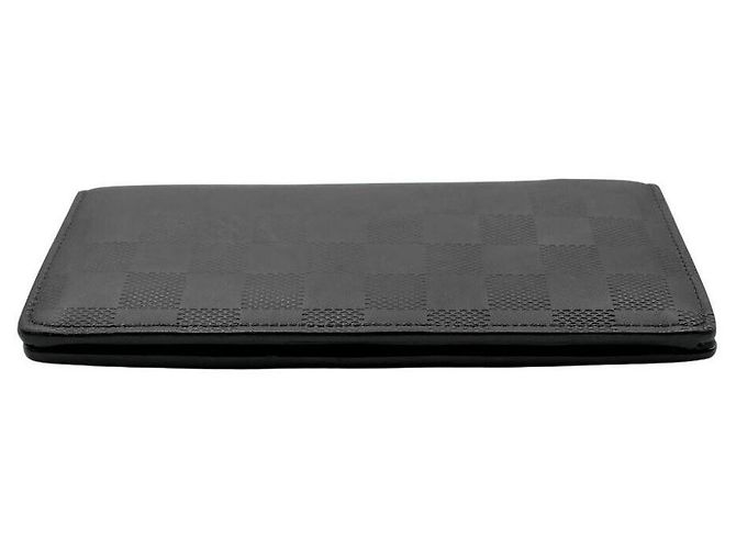 Louis Vuitton Damier Infini Brazza Wallet Black - view 5