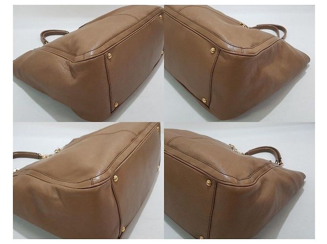 Salvatore Ferragamo Borsa Tote a Spalla con Catena Marrone - vista 8