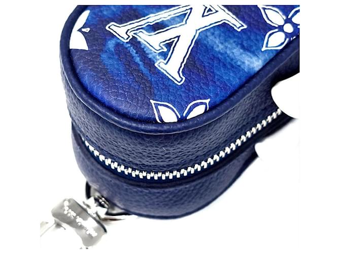 Louis Vuitton Monogram Golfballtasche Blau - Ansicht 3