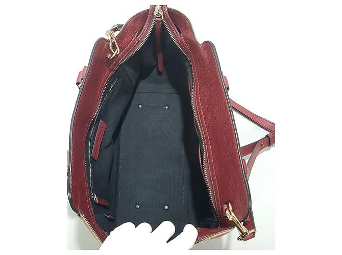 Burberry Borsa a Spalla Hako Tote Ashby Check - vista 7