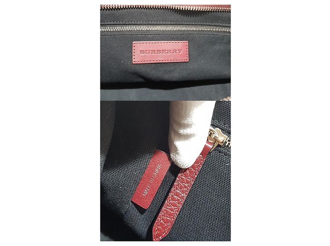 Burberry Borsa a Spalla Hako Tote Ashby Check - vista 8