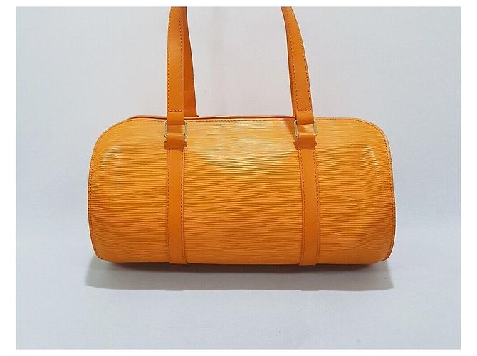 Louis Vuitton Borsa Epi Pavilon Papillon Arancione - vista 5