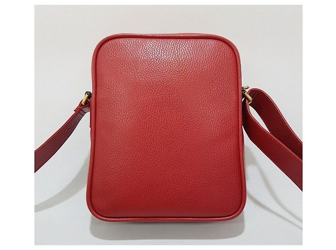 Gucci Borsa a tracolla con logo stampato Rosso - vista 3