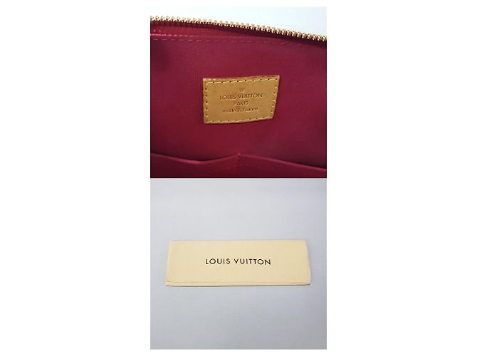 Louis Vuitton Vernis Alma PM Rosso - vista 10