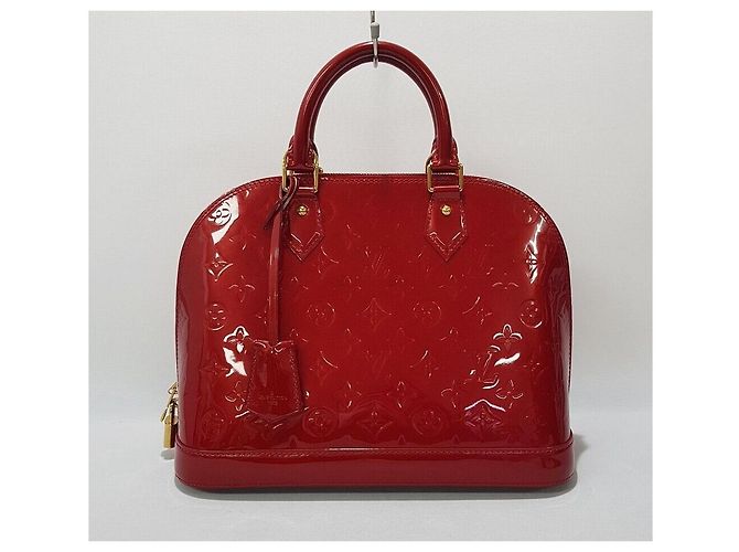 Louis Vuitton Vernis Alma PM Rosso - vista 2