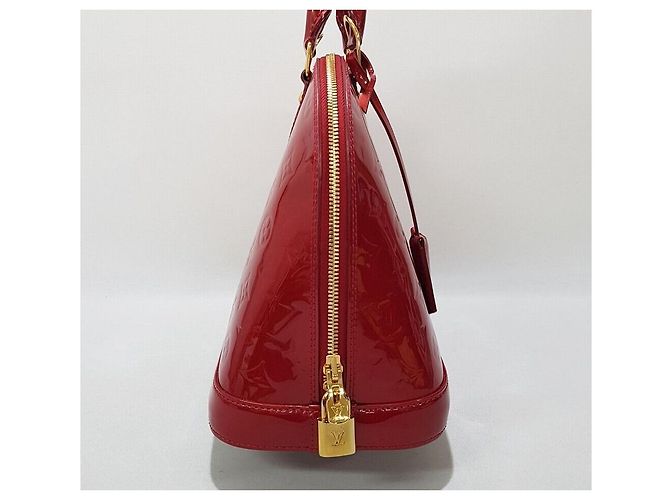 Louis Vuitton Vernis Alma PM Rosso - vista 4