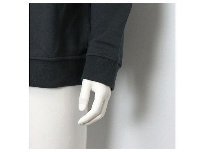 Hermès Clou de Selle Patch Crewneck Sweatshirt für Herren Schwarz - Ansicht 3