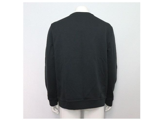 Hermès Clou de Selle Patch Crewneck Sweatshirt für Herren Schwarz - Ansicht 4