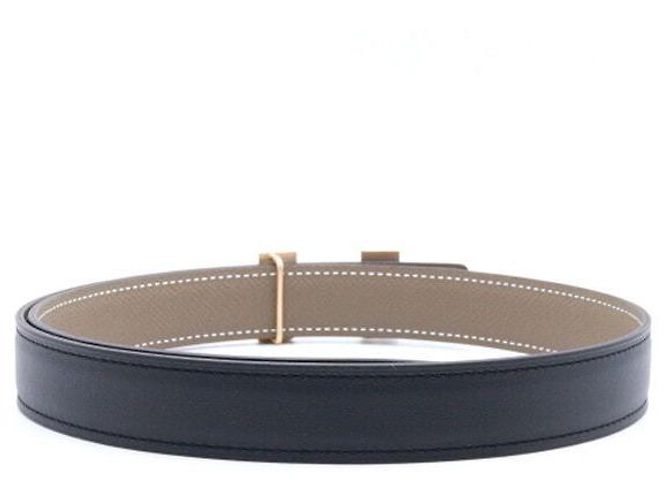 Hermès Cinturón reversible para mujer Mini Constance Negro - vista 4