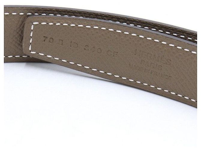 Hermès Cinturón reversible para mujer Mini Constance Negro - vista 5