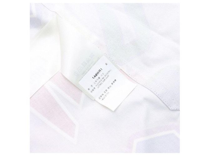 Louis Vuitton Sobrecamisa bianca da uomo con scritte NBA Bianco - vista 5