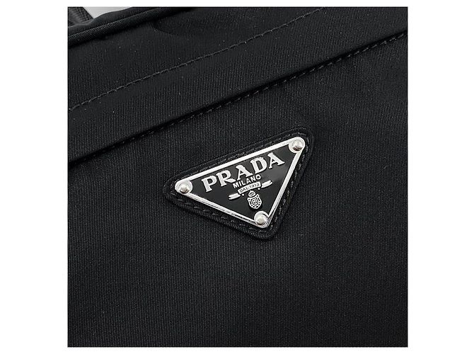 Prada Pocono Biker Gürteltasche Schwarz - Ansicht 15