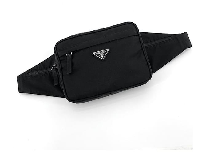Prada Pocono Biker Gürteltasche Schwarz - Ansicht 2