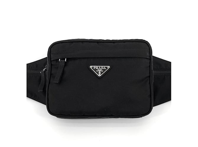 Prada Pocono Biker Gürteltasche Schwarz - Ansicht 3