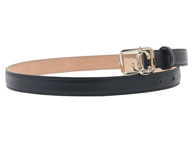 Jimmy Choo Gürtel JC Square PKR Black Light Gold Mehrfarben - Ansicht 4