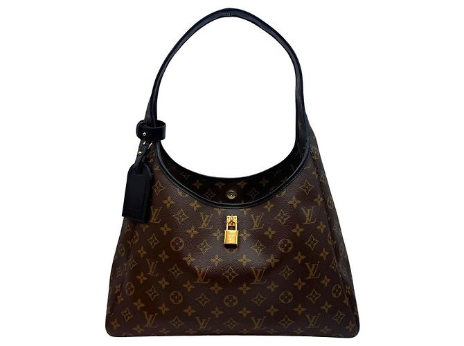 Louis Vuitton Borsa a Spalla Monogram Dior Drop GM Marrone - vista 2