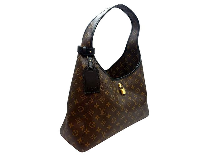 Louis Vuitton Borsa a Spalla Monogram Dior Drop GM Marrone - vista 3