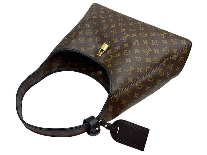 Louis Vuitton Borsa a Spalla Monogram Dior Drop GM Marrone - vista 6